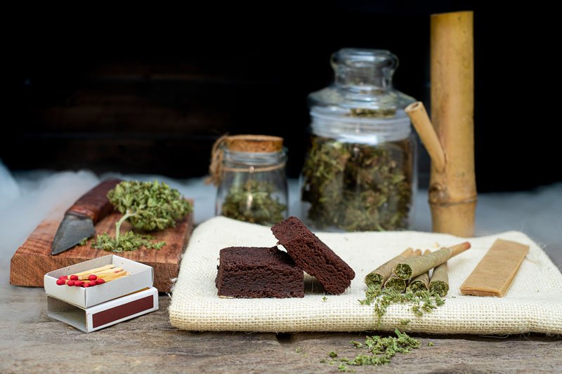 Preparation de la recette de space cake etape par etape
