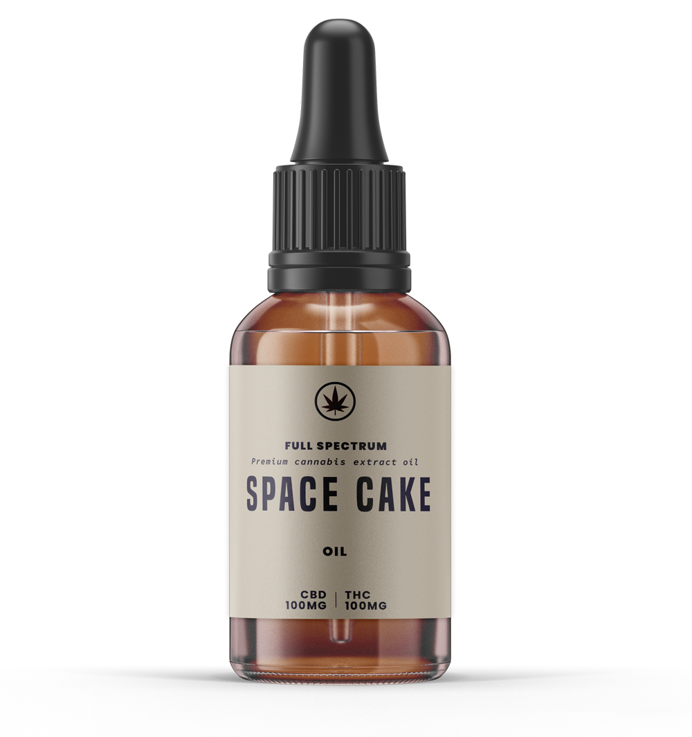 Cannabis THC Delta-9 & CBD Olaj 100mg - 50ml