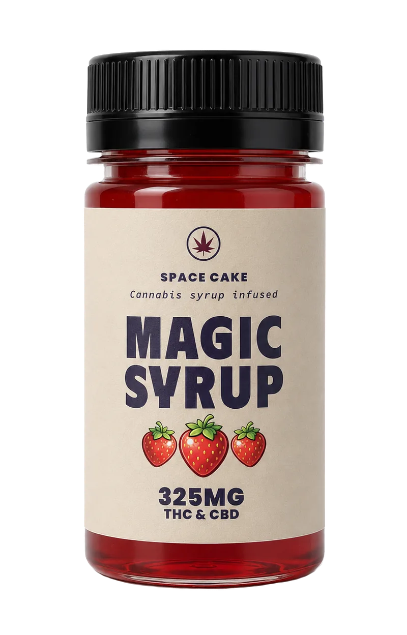 Magic Syrup 325mg THC & CBD Fraise