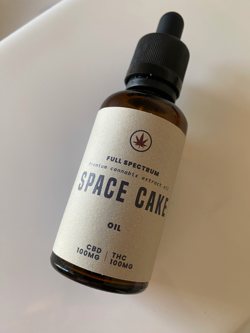 Avis huile Space Cake THC & CBD