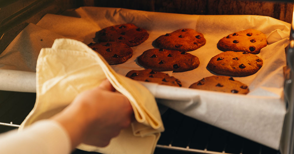 Cuisson des space cookies